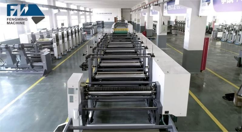 FM-CS1020-1350 Mesin pencetakan fleksografi dengan fungsi memori untuk posisi register