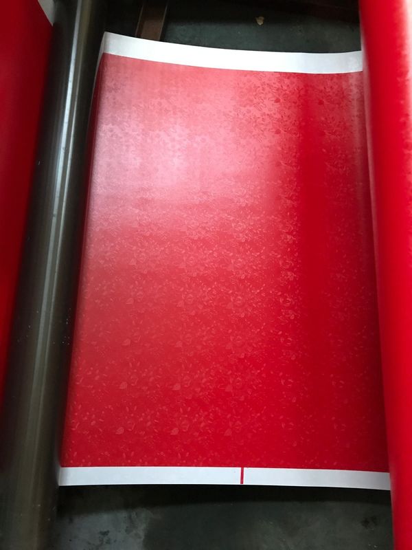 Mesin Pencetakan Red Packet Flexo untuk Max. Kecepatan 150m/Min Diameter Web Roller 100mm