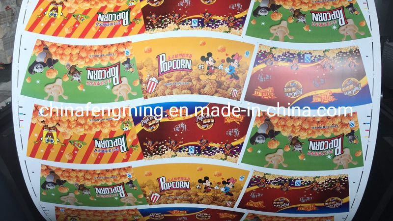 Mesin Pencetakan Flexografi dengan 8 Warna dan CE ISO9001