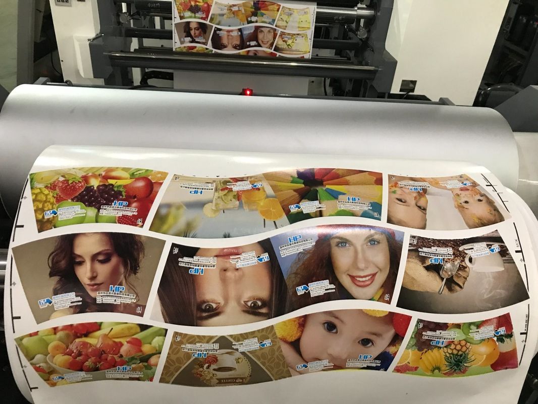 Multi-Color Auto Registration PE Cups Mesin Pencetakan Flexo dengan Permintaan Khusus