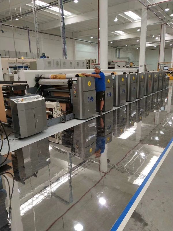 Kecepatan FM-CS Flexo Printing Machine Max. Kecepatan 240m/Min untuk Pencetakan yang Tepat