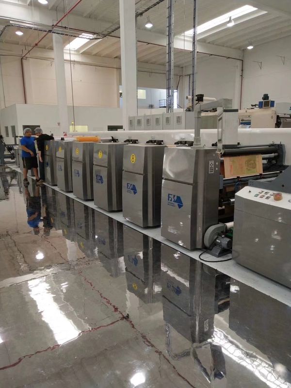Kecepatan FM-CS Flexo Printing Machine Max. Kecepatan 240m/Min untuk Pencetakan yang Tepat