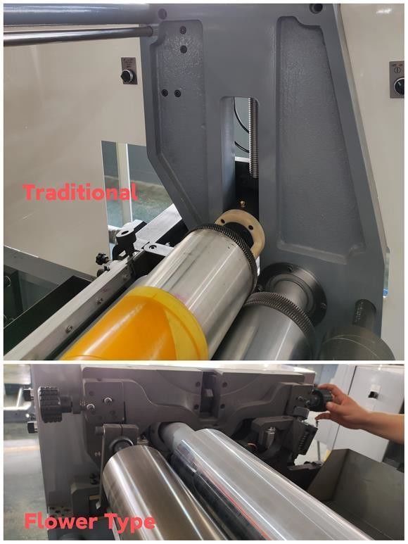 Mesin High Speed Flexo Printing Slitting and Trimming Machine FM-T400 untuk 30-300GSM Paper