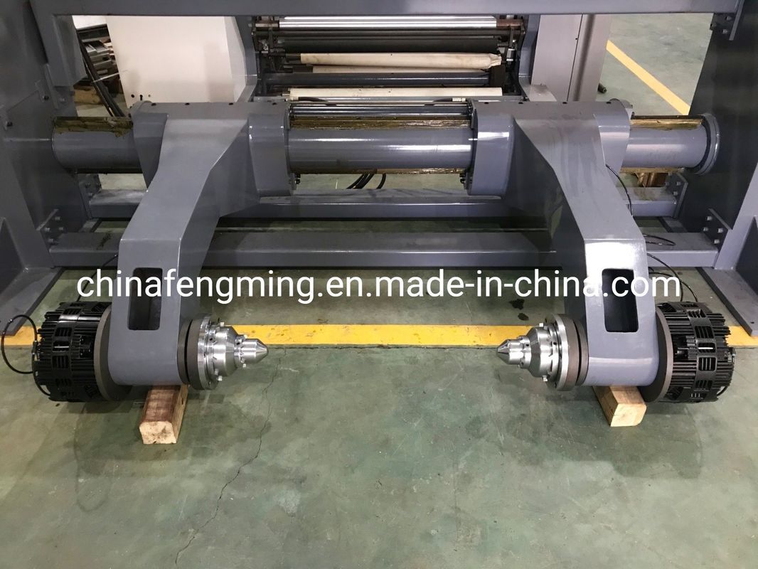Mesin pemotong kertas roll to roll Flexo Printing dengan Max. Lebar cetak 900mm