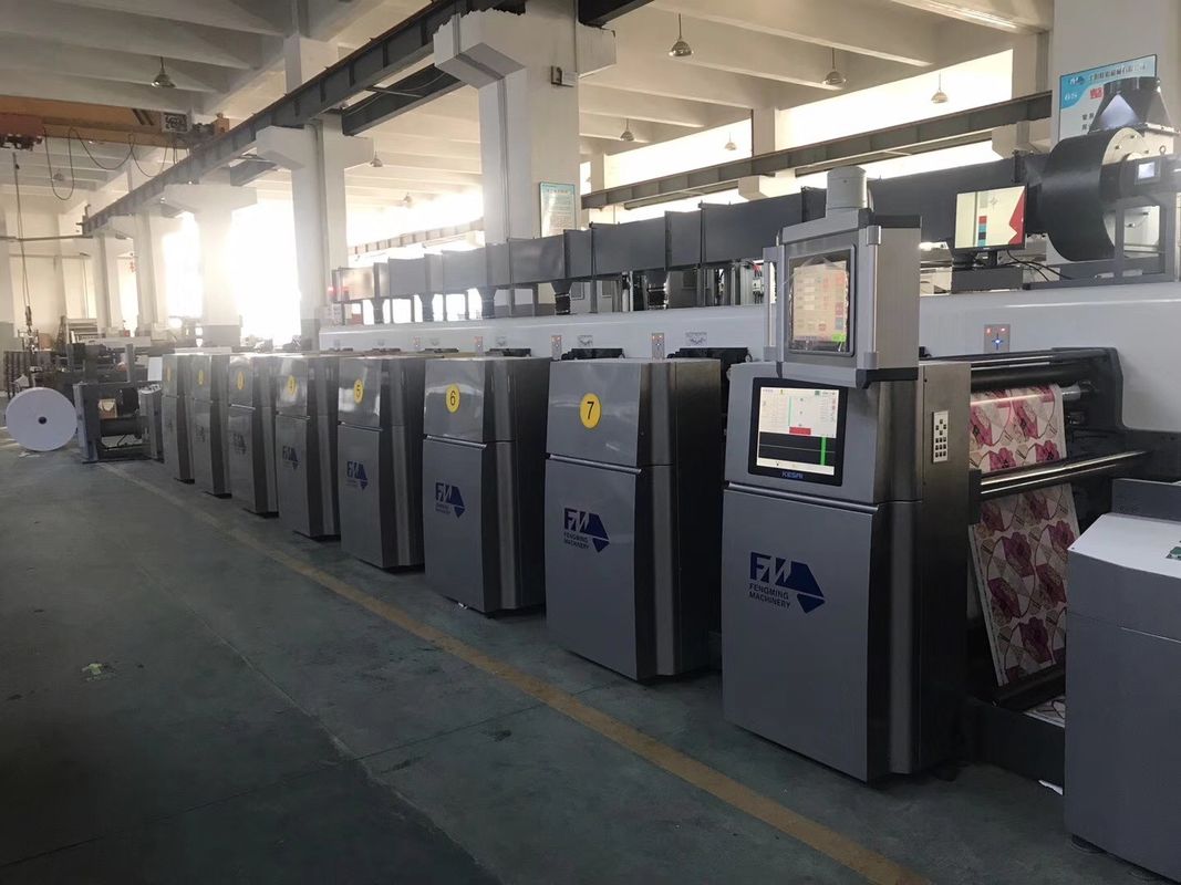Kecepatan cetak 200m/menit Mesin cetak kopi Flexo dengan desain unit