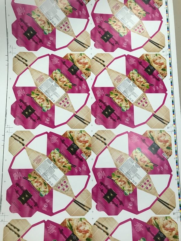 Jenis Flexografi Kecepatan Tinggi Kertas 6 Warna Mesin Pencetakan Flexo Unit Jenis