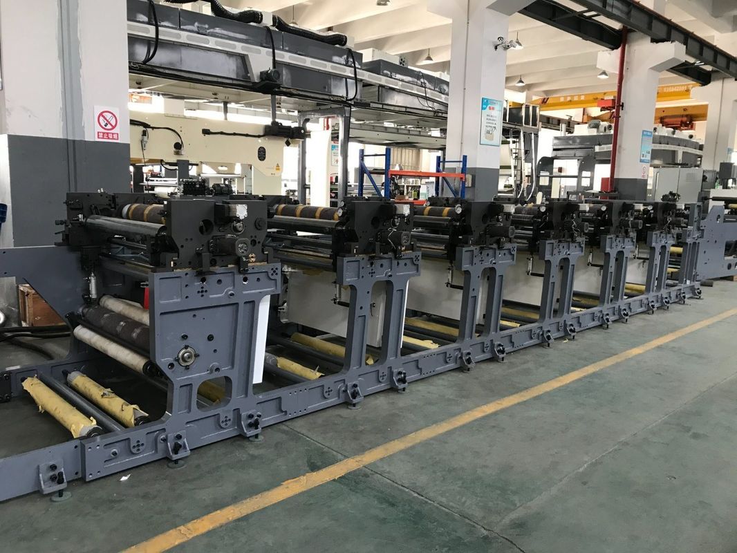 1370mm Max. Lebar Web Flexographic Mesin Pencetakan untuk Paper Cup Paper Bag Packaging