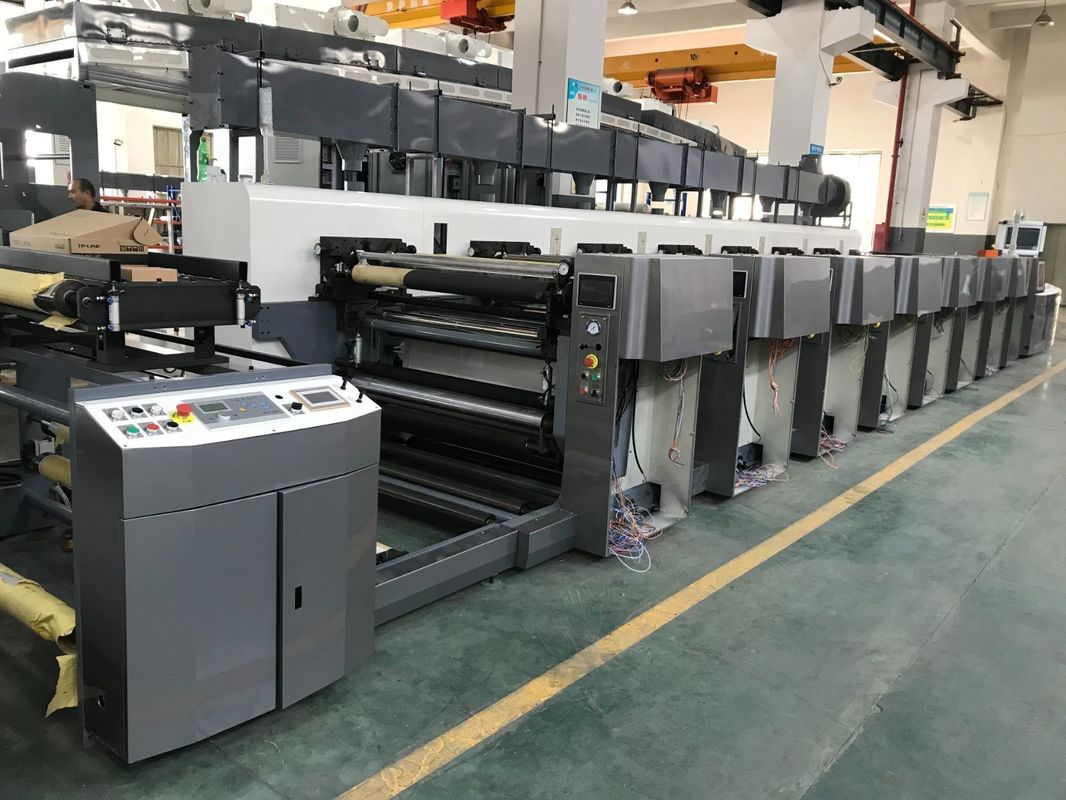 1370mm Max. Lebar Web Flexographic Mesin Pencetakan untuk Paper Cup Paper Bag Packaging