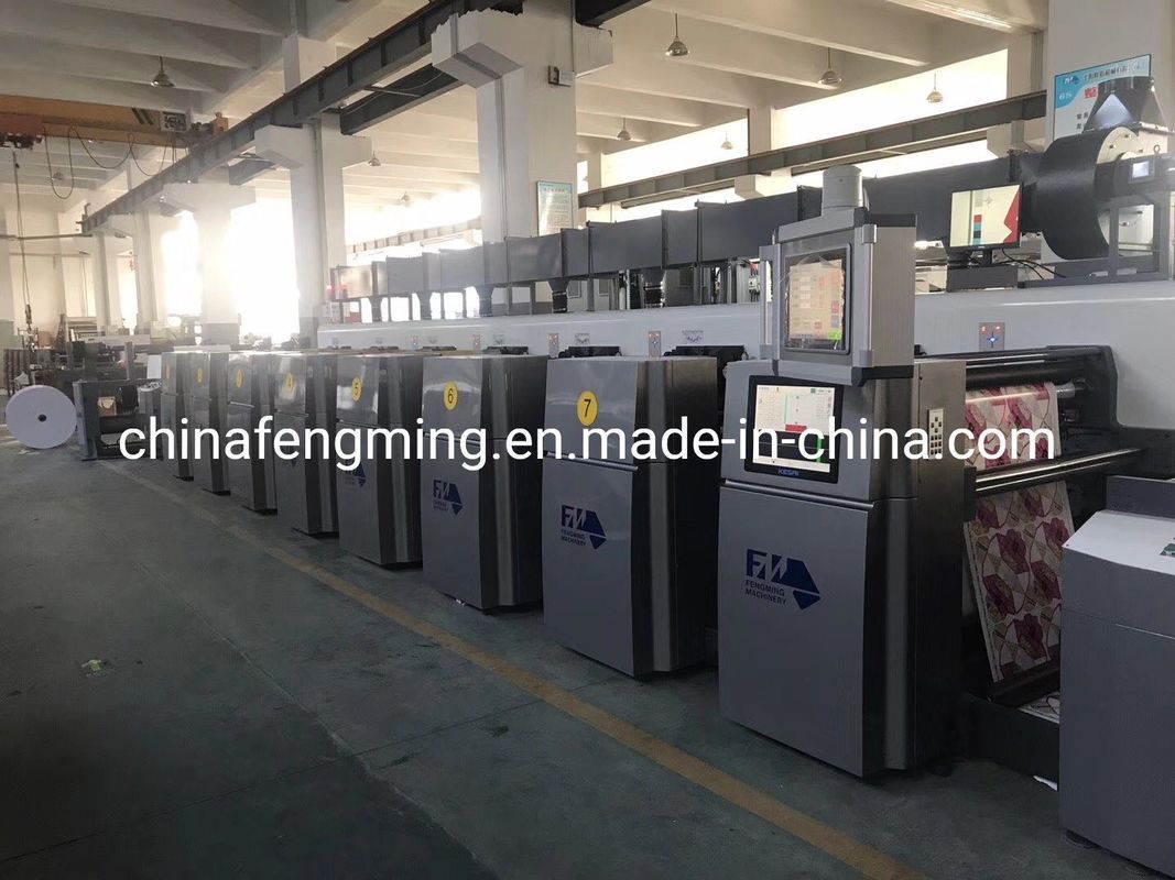 Single Face Printing Page IR Chicken Wing Bag Printing Machine Dengan Sistem Pengeringan IR