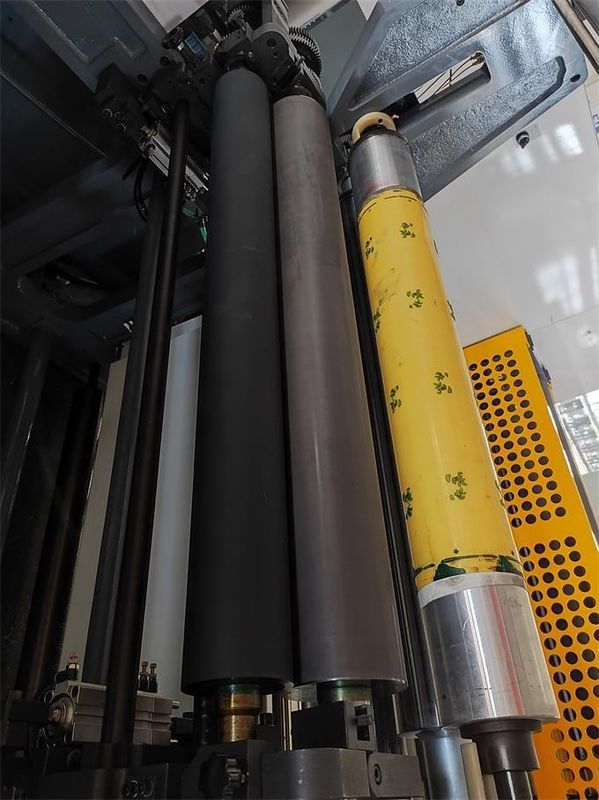 4 6 8 Warna Roll To Roll Paper Plastik Film Non Woven Fabric PP Woven Sacks Pengemasan Mesin percetakan flexo