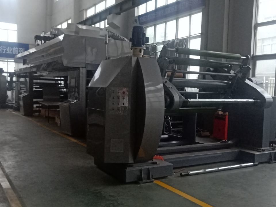 Air Panas IR Pengeringan Kontrol Komputer Laminating Film Mesin Untuk 1350mm Max. Web Lebar