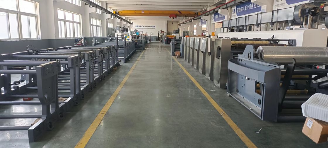 Mesin percetakan flexo untuk kertas lapis dan kertas komposit multilayer