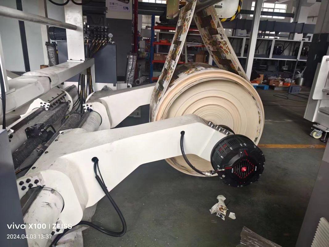 FM-TP1350 Hot Gravure Reverse Coating Machine Untuk Produksi Kertas Kemasan Otomatis