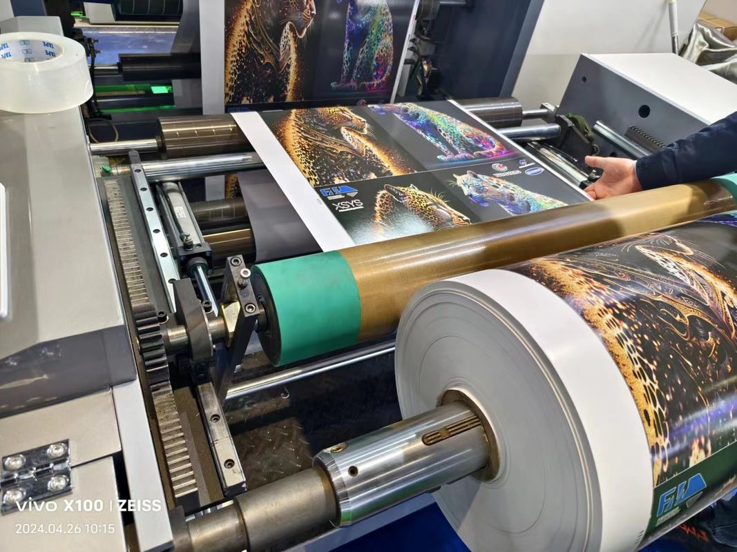 Eco Friendly Paper Straw Flexo Printing Machine untuk Label Bag dan Card Printing