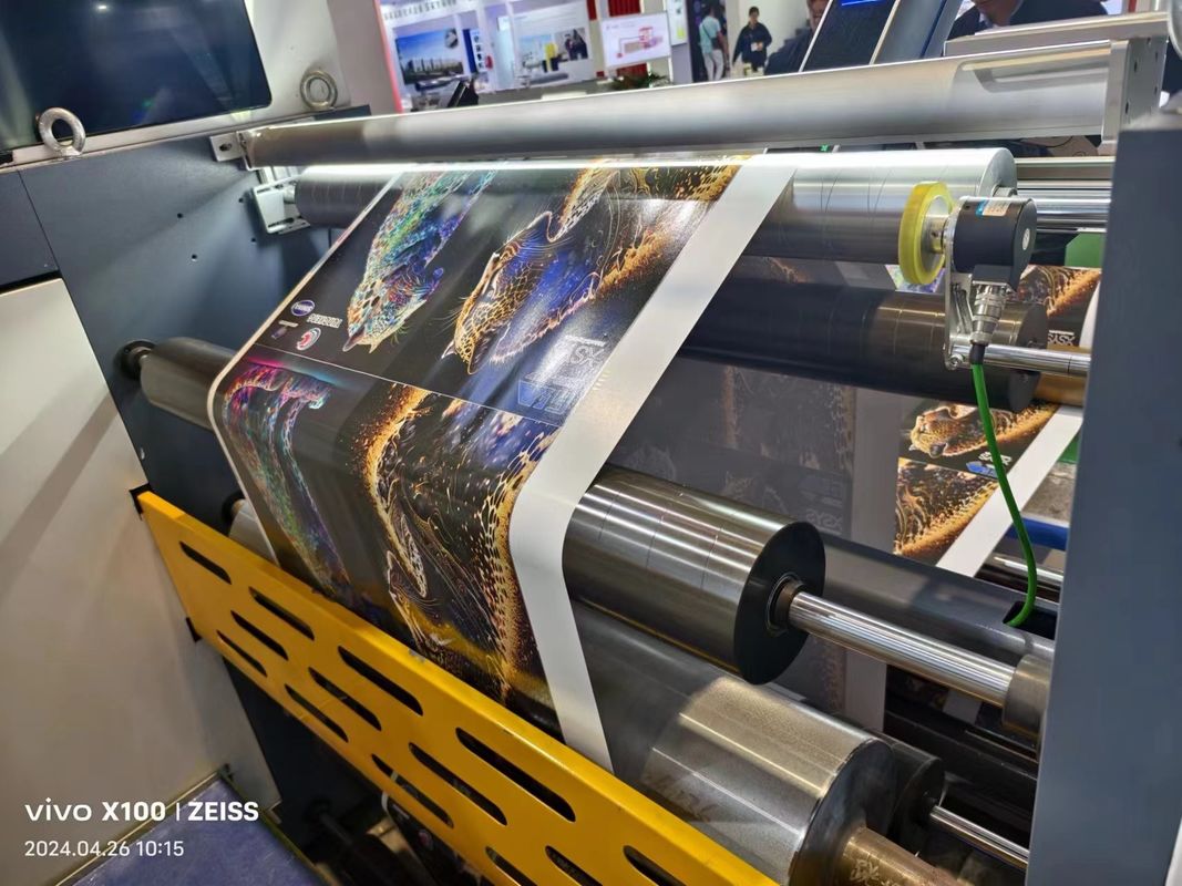 Mesin Pencetak Flekso Tipe Sleeve dengan Sistem Servo Drive untuk Pencetakan Kecepatan Tinggi