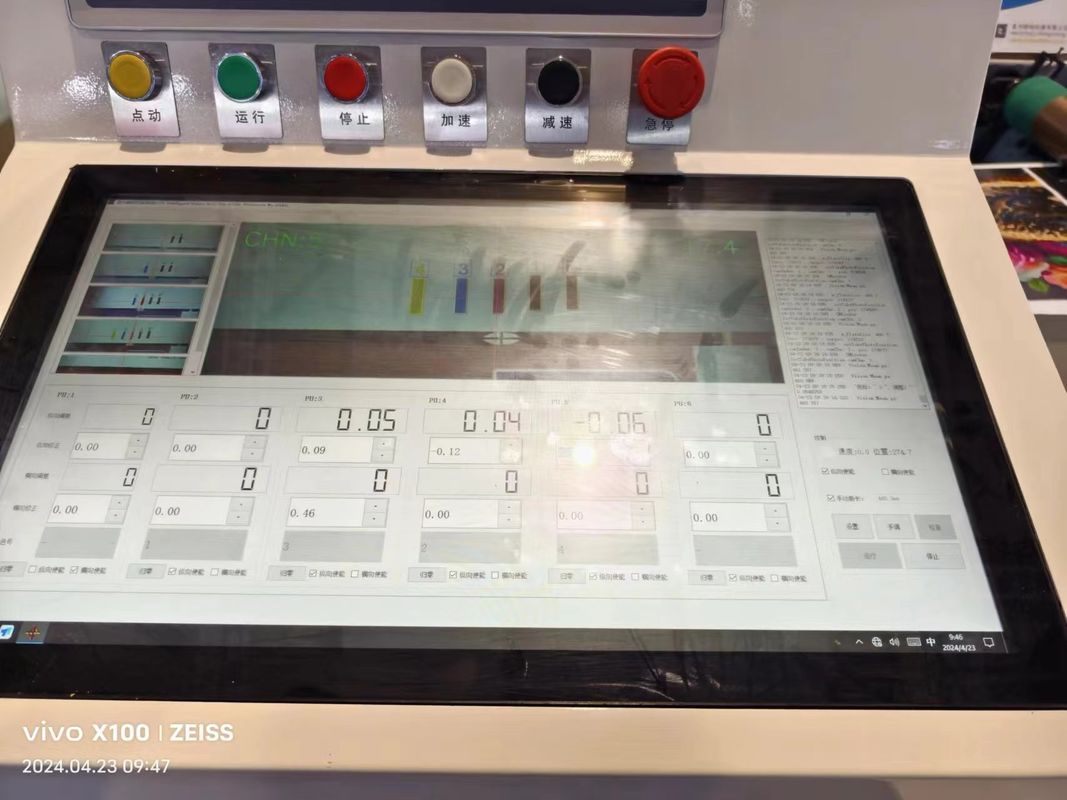 Mesin Pencetak Flekso Berkecepatan Tinggi dengan Sistem Servo Drive dan IR Dryer