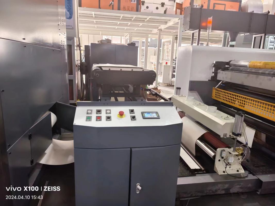 4 Mesin Pencetakan Flexografi Warna untuk Karton Kertas Lebar 1000mm