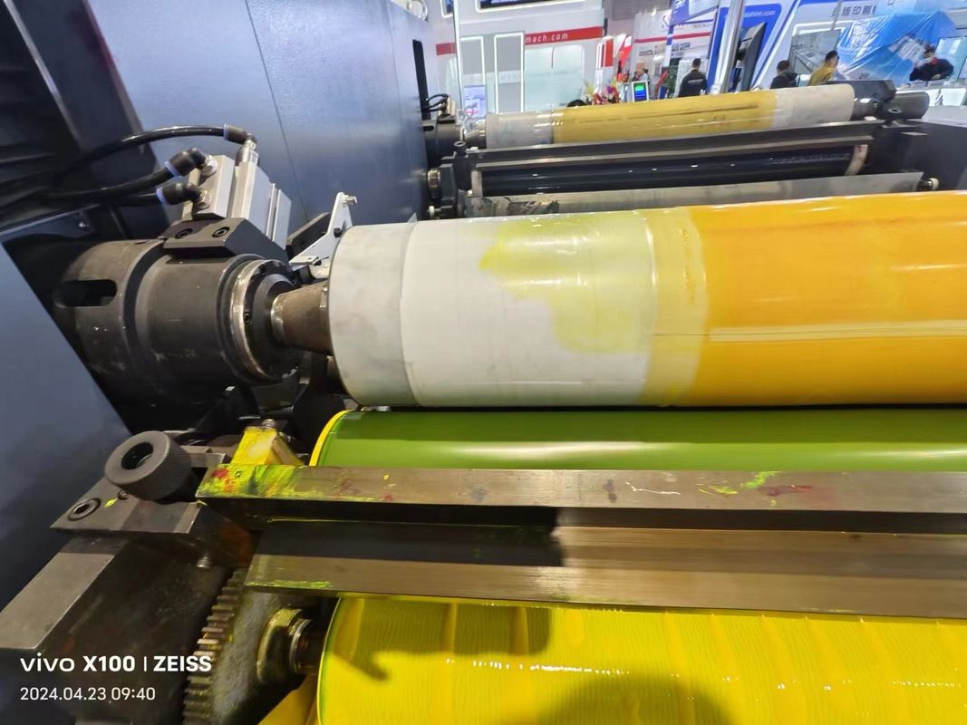 Unit Tipe Dua 4 6 Color Flexo Printer Label Mesin Pencetakan Flexographic