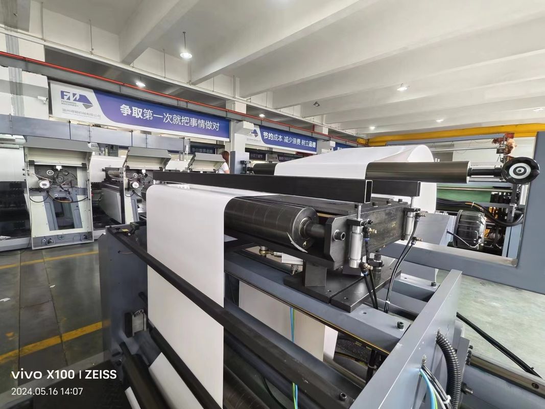 Mesin Pencetakan Flexo 2 Warna 4 Warna 6 Warna dengan Panjang Ulang 300-1200mm