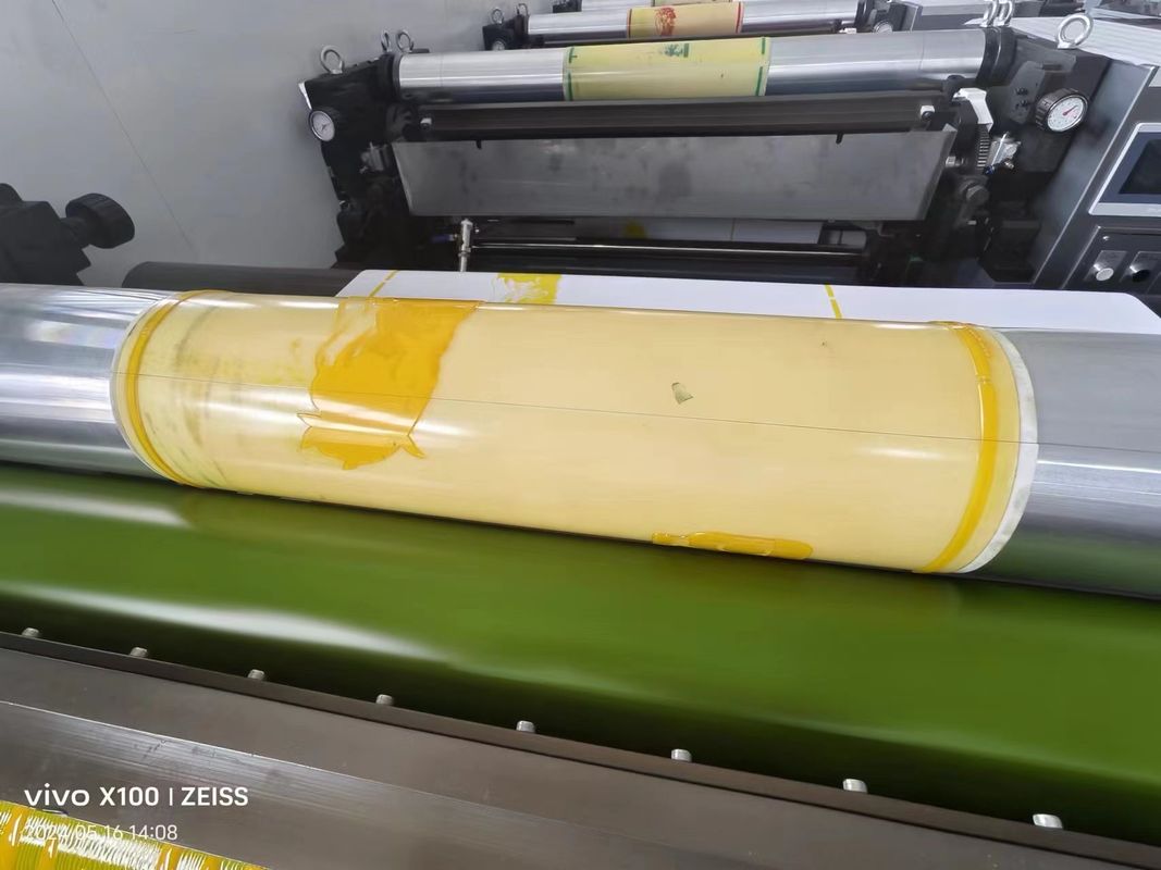 Mesin Pencetakan Flexo 2 Warna 4 Warna 6 Warna dengan Panjang Ulang 300-1200mm