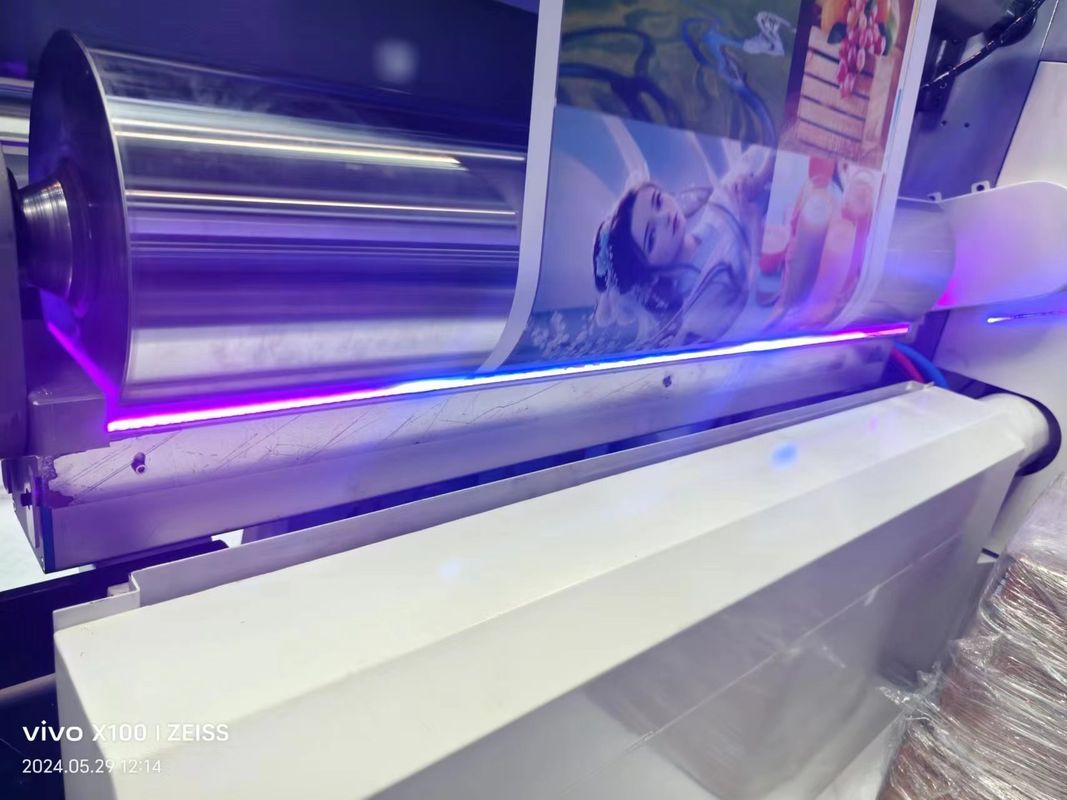 Otomatis Wide Web 4 6 Color UV pengeringan Plastik Pet Film Roll Flexo Mesin Pencetakan Harga