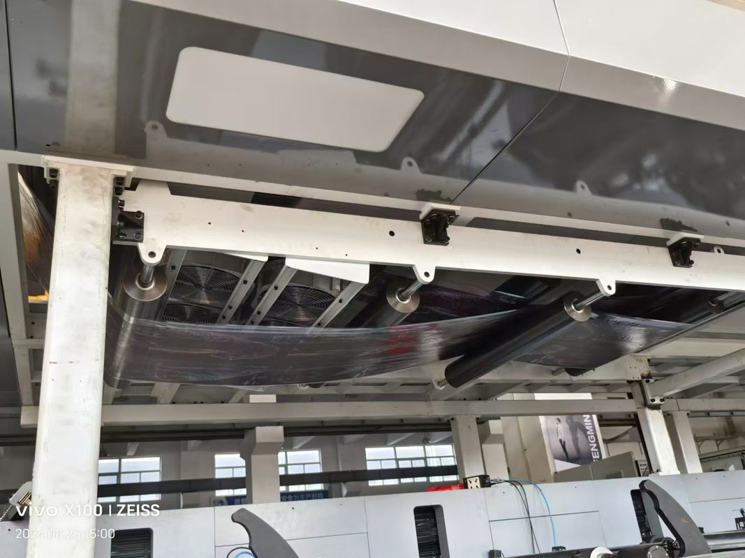 Mesin Pencetakan Koper Kertas 10 Warna Flexo Plate Membuat Mesin Pencetakan Flexo Flexographic Printer