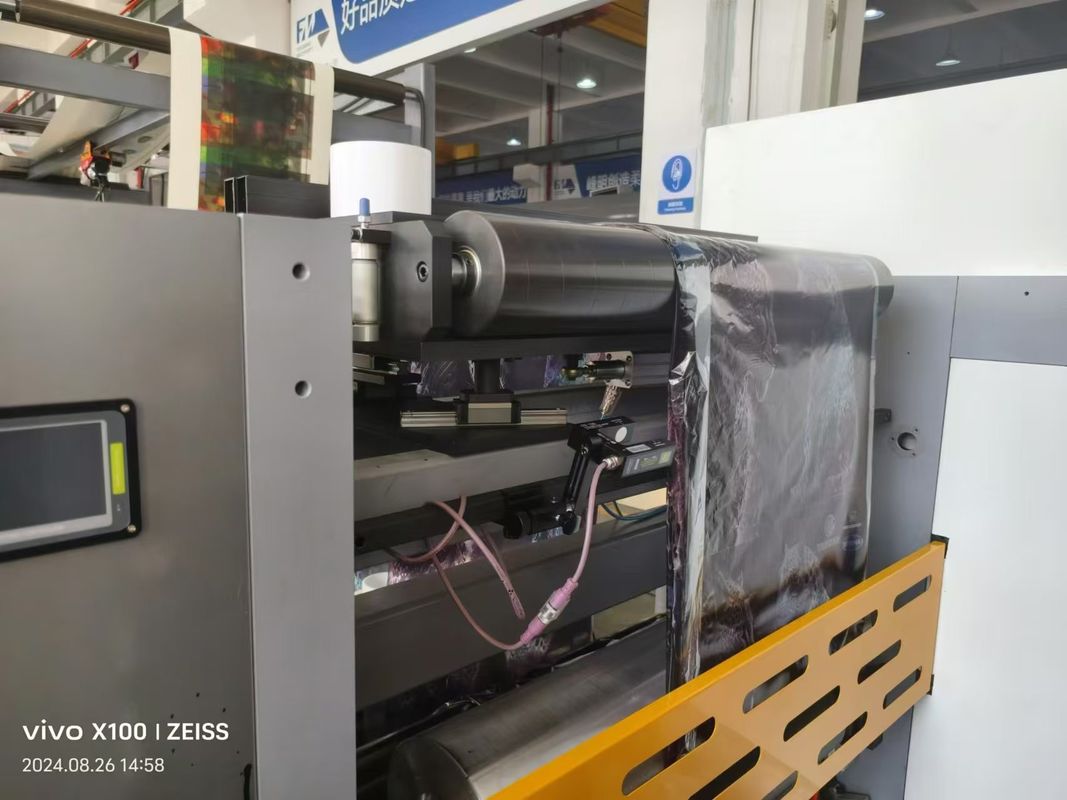 10 Warna Sleeve Type Flexo Mesin Pencetakan Untuk Paper Cup Kantong Karton Dan Paket
