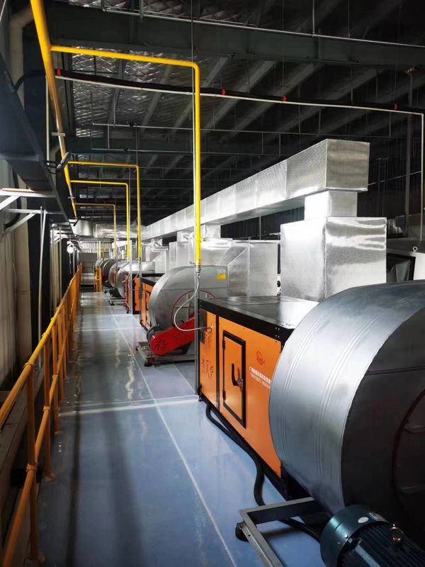 Double Slot Die Coating Machine 1100 Lebar 70 Meter Oven Dengan Deteksi CCD Dan Deteksi Sinar X Dua Frame