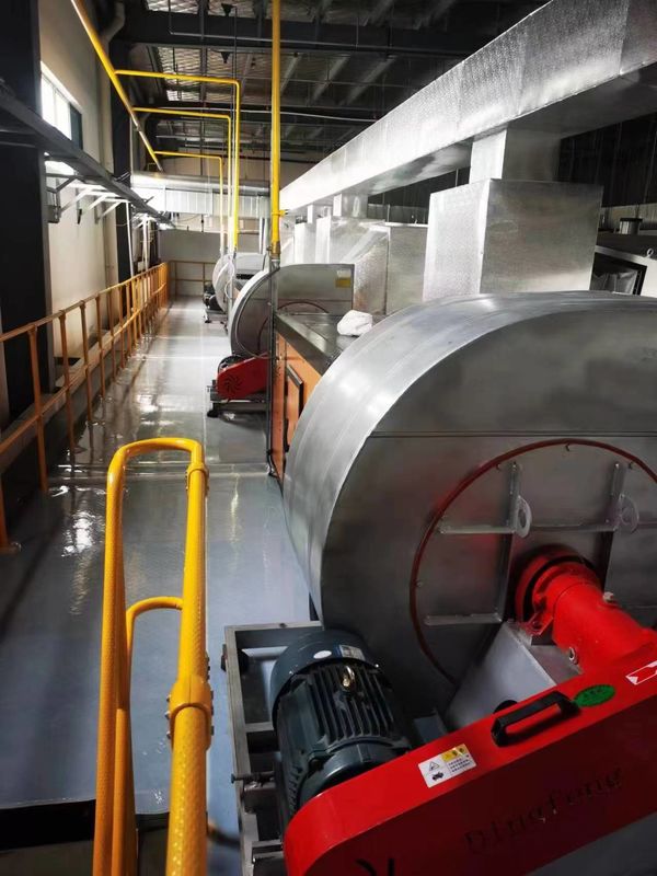 Double Slot Die Coating Machine 1100 Lebar 70 Meter Oven Dengan Deteksi CCD Dan Deteksi Sinar X Dua Frame