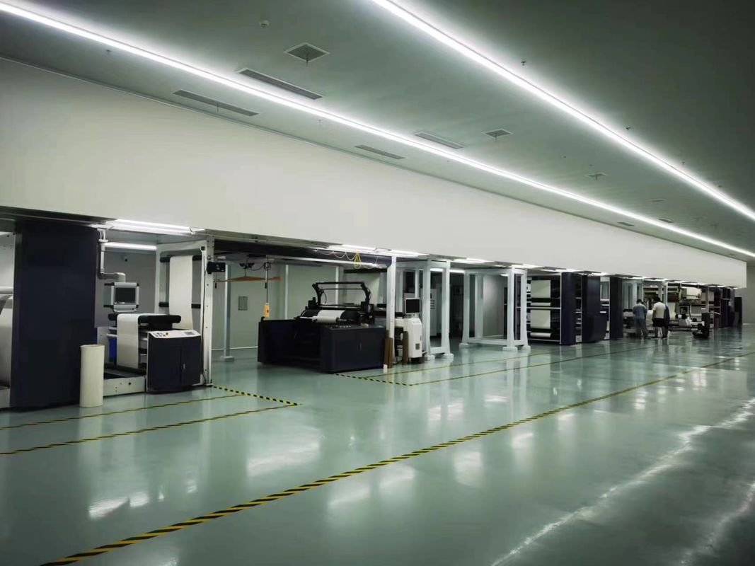 Double Slot Die Coating Machine 1100 Lebar 70 Meter Oven Dengan Deteksi CCD Dan Deteksi Sinar X Dua Frame