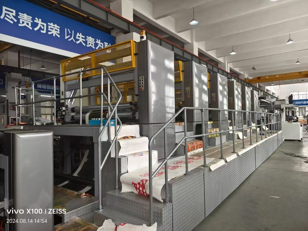 Max Repeat Printing Length of 2500mm for no print plate Type Flexo Printer