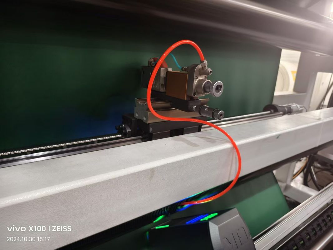 2.5m Lebar Akurat Register Warna Cascading Flexo Mesin Pencetakan Dengan 6m Heating Oven