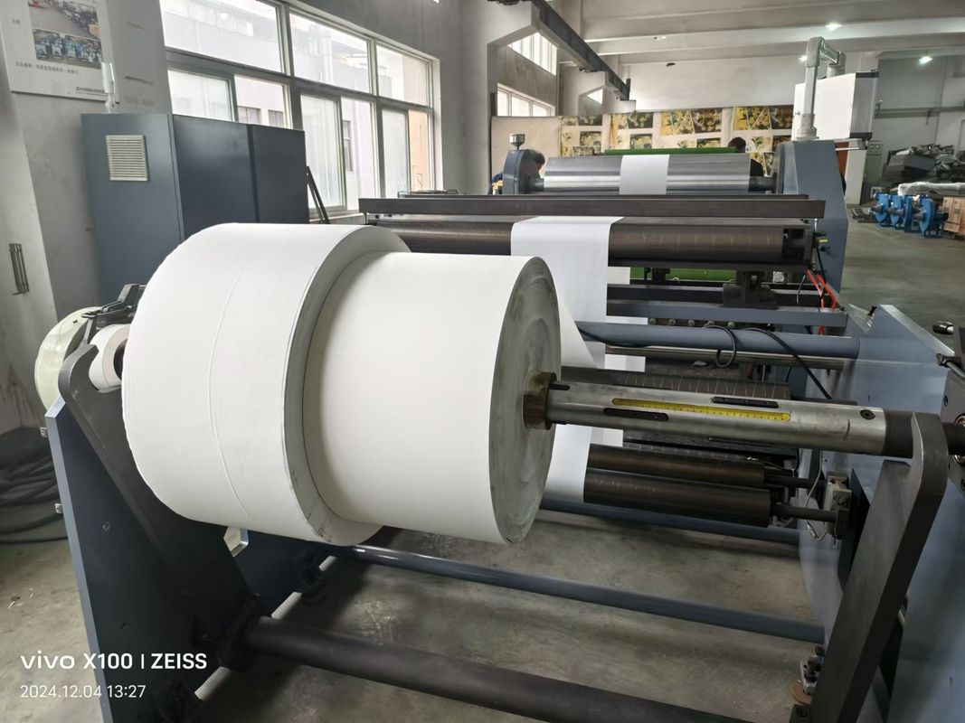 FM-L1200 High Speed Wax Coating Machine Untuk Kelembaban Buktinya Dan Keperluan Kemasan Waterproof