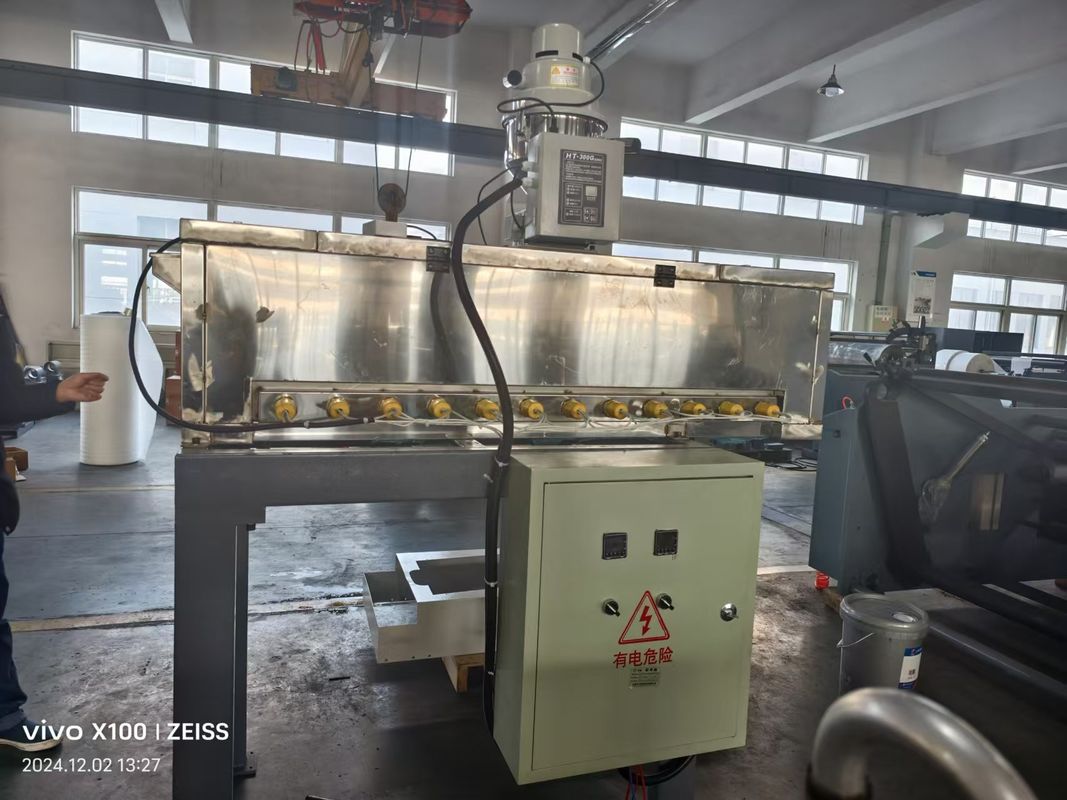 FM-L1200 High Speed Wax Coating Machine Untuk Kelembaban Buktinya Dan Keperluan Kemasan Waterproof