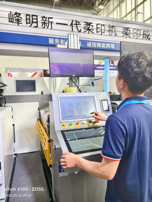Mesin Cetak Flexografis 8 Warna Kecepatan Tinggi Mesin Cetak Grafis Flexo Harga 8 Warna