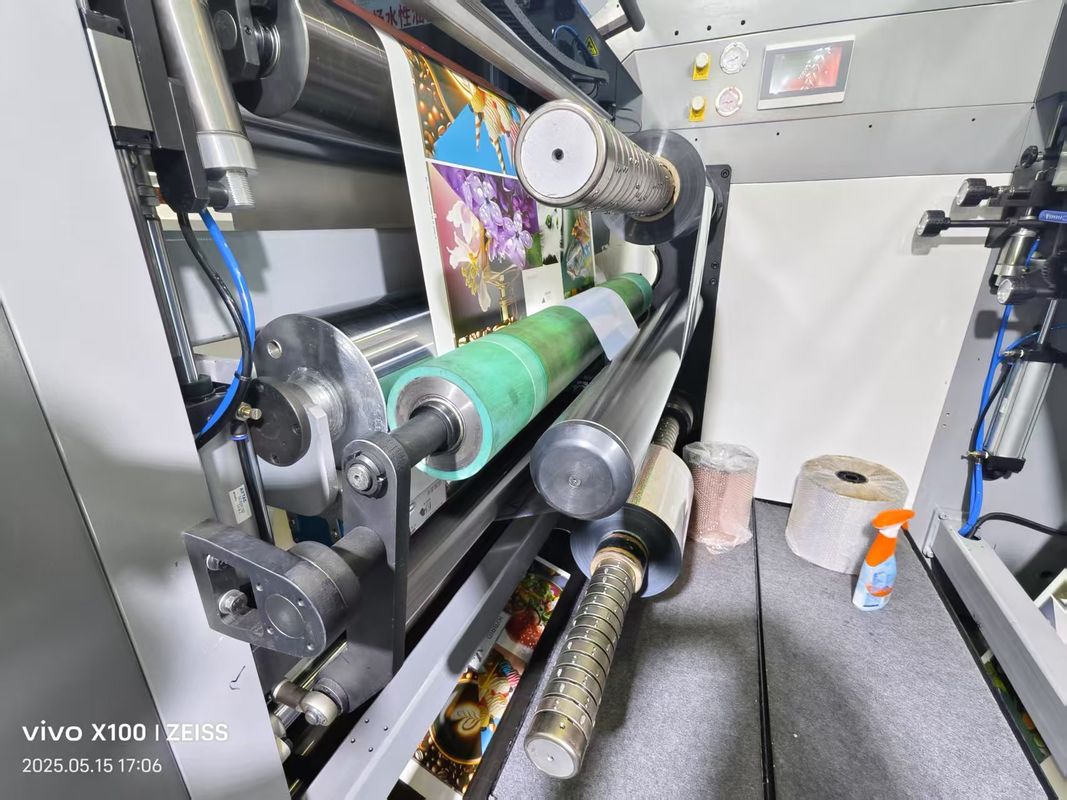 Otomatis Kecepatan Tinggi 4 6 8 Color Paper Bag Petal Set Flexographic Printing Machine