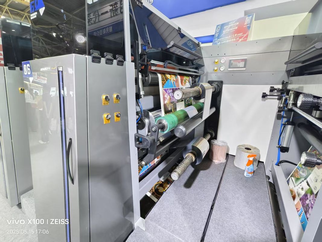 Otomatis Kecepatan Tinggi 4 6 8 Color Paper Bag Petal Set Flexographic Printing Machine