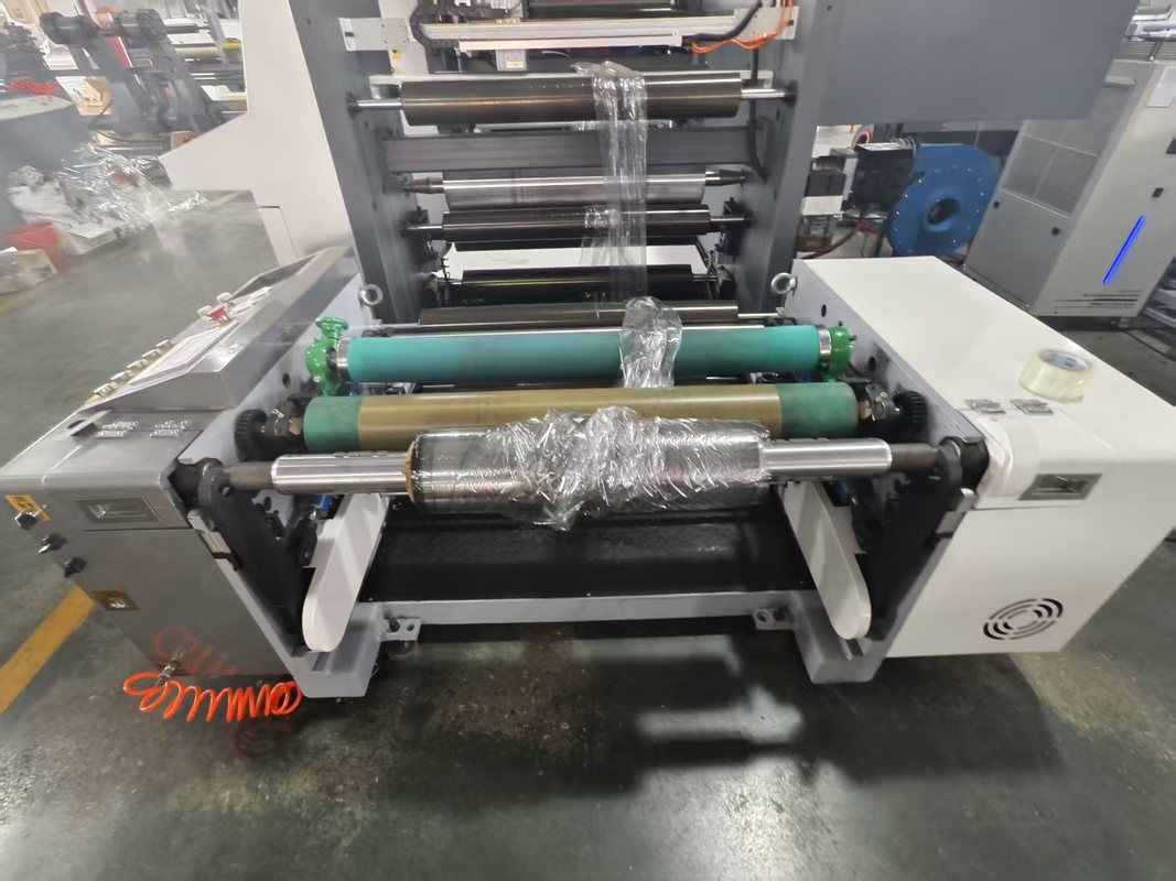 Percetakan Flexografi 2 Warna Kecepatan Tinggi Mesin Pencetakan Grafis 2 Warna