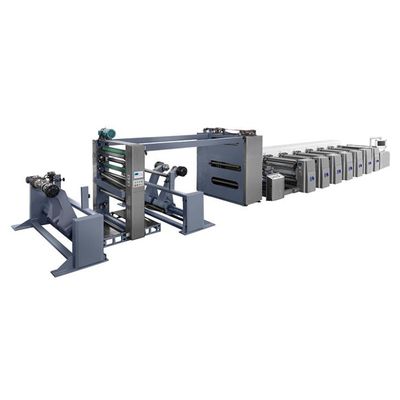FM-CS Series 2/4/6/8 Mesin Pencetakan Warna dengan Kapasitas Rewinder/Unwinder Besar