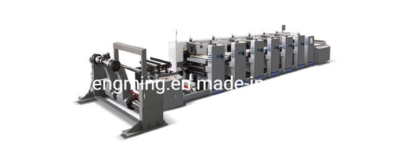 Tipe Unit Struktur Warna BOPP Air Berbasis Varnishing Flexo Mesin untuk kustomisasi
