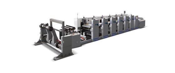Max. lebar cetak 1000mm otomatis Grade Flexoprinter untuk pembuatan kertas roll