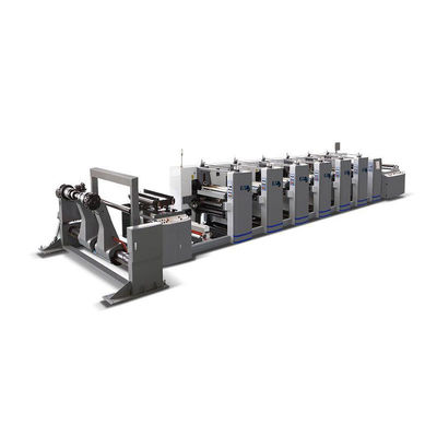150m/Min Kecepatan Pencetakan FM-B1020 Wide Web Flexographic Printing Machine Untuk Pencetakan