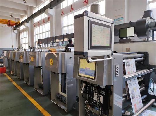 Mesin percetakan flexo untuk kertas lapis dan kertas komposit multilayer