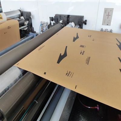 Mesin Pencetakan Flexografi Tipe Kertas Petal Efisien Tinggi Roll To Roll Sticker