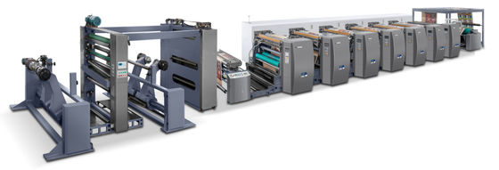 Perangkat splicing kertas otomatis untuk cangkir kertas Mesin Flexo Printing