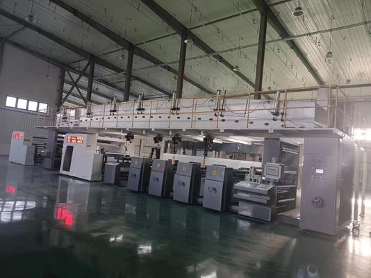 Peningkatan kualitas produk Paket medis Frame Coating Flekso Printer Servo Control