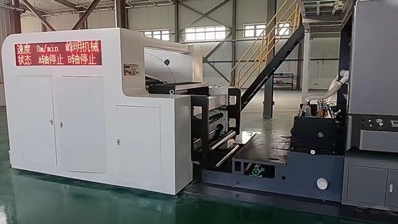 Daya Motor Utama 11kw Paket Medis Frame Coating Flexo Printer untuk Pencetakan Berwarna
