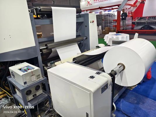 Mesin Pencetak Flekso Tipe Sleeve dengan Pengendali Rem Bubuk Magnetik Otomatis