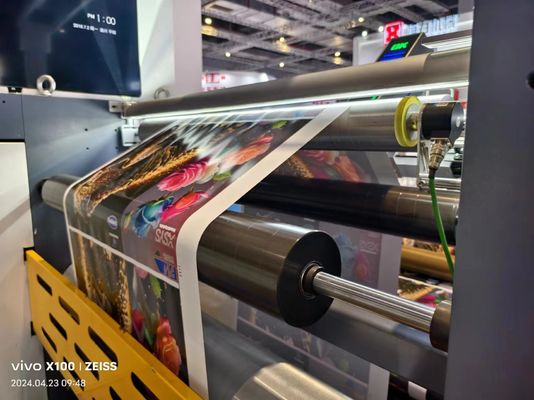 Mesin Pencetakan Flekso 8 Warna untuk Laminated Paper dan Multilayer Composite Paper