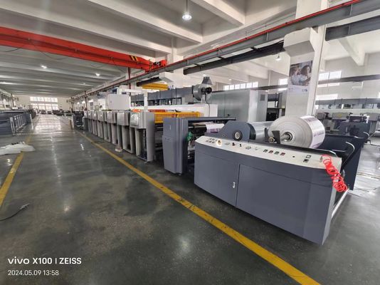 Unit Type Flexo Printing Machine Untuk Pre Printing Karton Dan Kantong Kurir